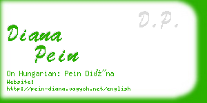 diana pein business card